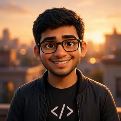 Dinesh at work
